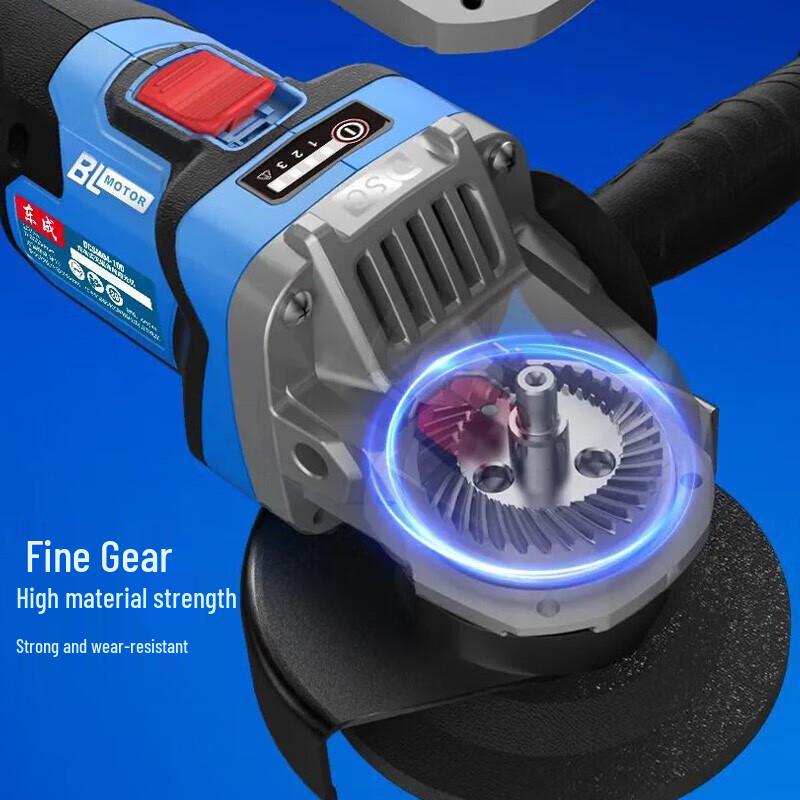 Dongcheng Brushless Cordless Angle Grinder DCSM04-100E CN plug (adapter included)