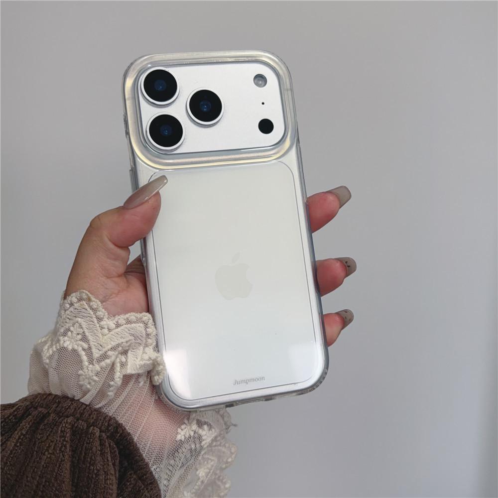 

Minimalist Transparent Phone Case for iPhone 14/15/16 Pro/17 Pro Max - High-End Style 14Pro Max