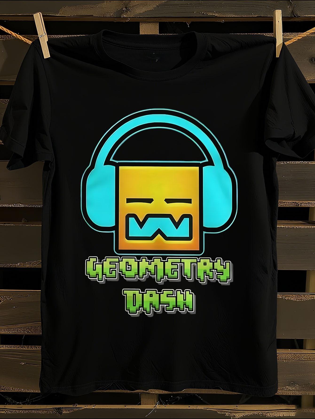 

& Geometry Dash Logo T-Shirt S