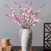1/3PCS Artificial Flowers Spring Plum Blossom Peach Branch Silk Flower Home Wedding Party Decoration Christmas Wreaths Diy Table