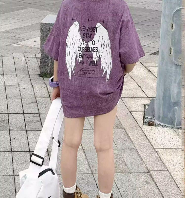 2025 Trendy Girls' Street Style Short-Sleeve T-Shirt