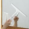 Glass Wiper with Hanging Hole Convenient Storage Ergonomic Handle Comfortable Grip Window Squeegee T-Shaped All Purpose Glass Door Shower Squeegee