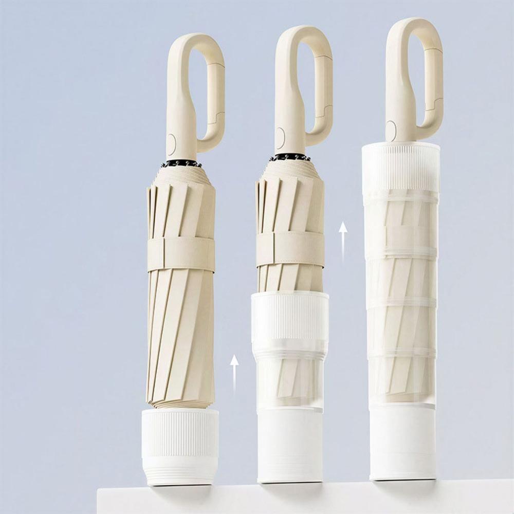 Sturdy Ribs Automatic Umbrella Wind-Resistant Car Umbrella Portable Folding Umbrella
