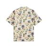 Puma Aop Ss25 Floral Lifestyle Series Breathable Comfortable Versatile Short Sleeve Shirt Men shirts Off-White 633343-87