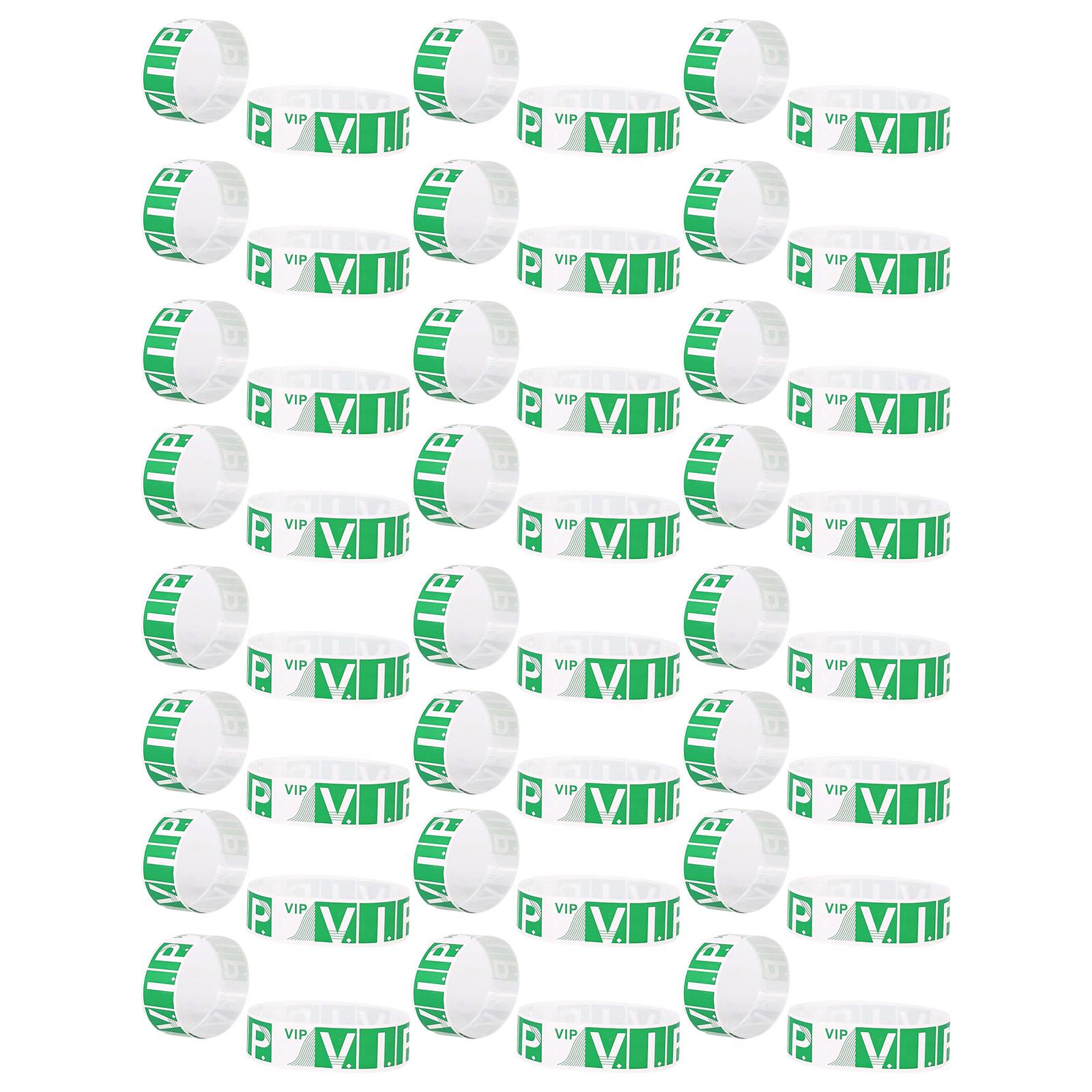 Paper Wristbands for Event Party Wrist Bands Colored Waterproofs Concert Identification Hand Bands Adhesive Wristbands