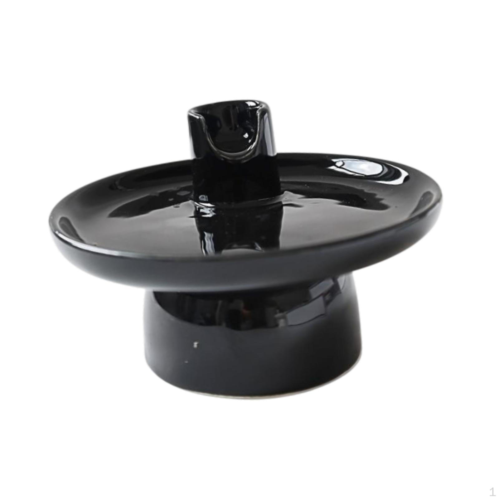 

Керамическая чаша для шалфея, держатель для пало санто для гостиной и кабинета Black