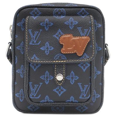 M81854 Monogram Records Christopher Wearable WalletShoulder Bag Leather Array