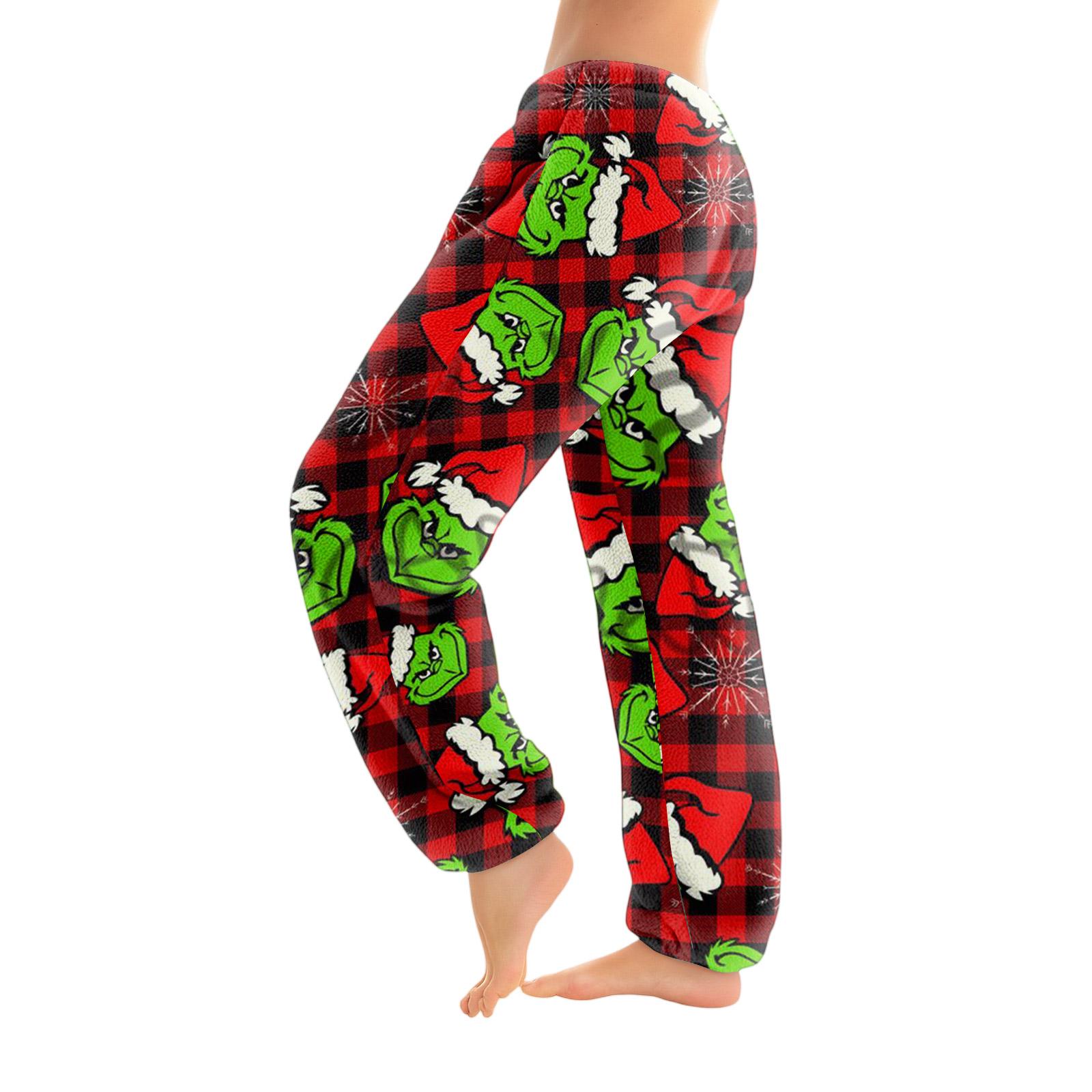 

Женские однотонные брюки с манжетами, повседневные брюки и пижамные брюки XL винный