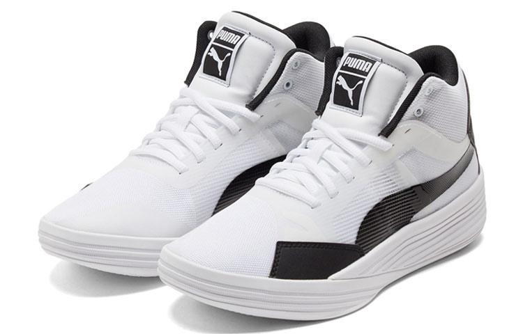 Puma Clyde All Pro Mid White/Black Men's Sneakers