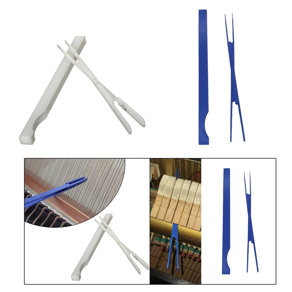 Dämpferclip für Klavier, Nylon-Dämpfer, Spezialwerkzeug, Reparaturausrüstung, einfacheres Mischen von Alt- und Diskantstimmen, Klavierstimmwerkzeug für Anfänger