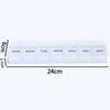 New Hot Portable Weekly 7 Days Travel Daily 7 Grids Pill Case Box Organizer Tablet Pills Storage Container for Vitamin Fish Oils