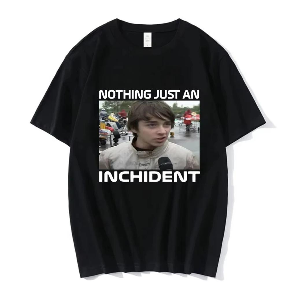Charles Leclerc 100% bavlna Pánská košile Letní Vtipné tričko z rozhovoru Krátký rukáv Dámské Y2k Hip Hop Streetwear Tričko Top