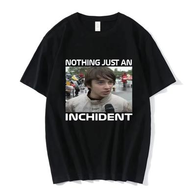 Charles Leclerc 100%cotton Men's Shirt Summer Funny Interview Shirt Short Sleeve Women's Y2k Hip Hop Streetwear Tshirt Tops