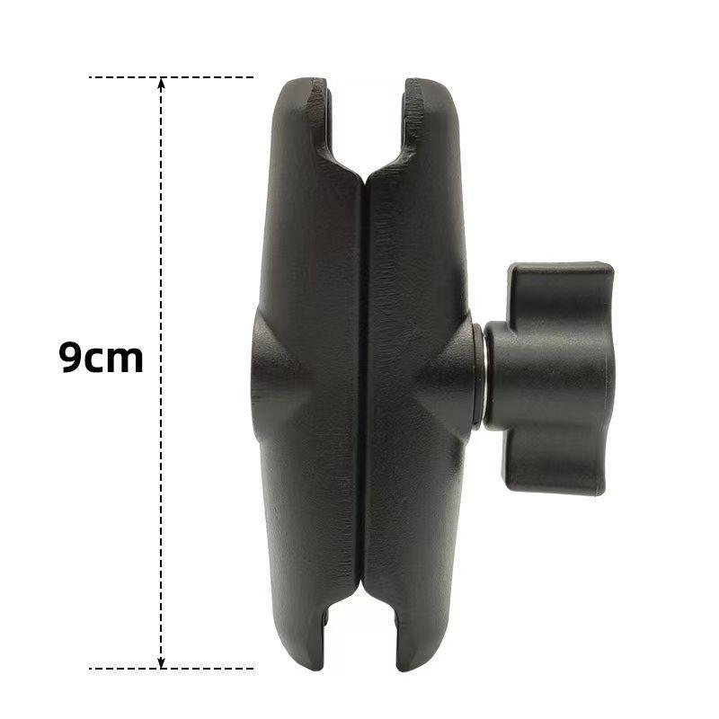 6/9/15CM Ram Mount Destek 1 İnç 25mm Bilyalı Çift Soketli Kol Tutucu ile Uyumlu Motosiklet Aksiyon Kamerası Kelepçesi Sigorta Tutucuları1