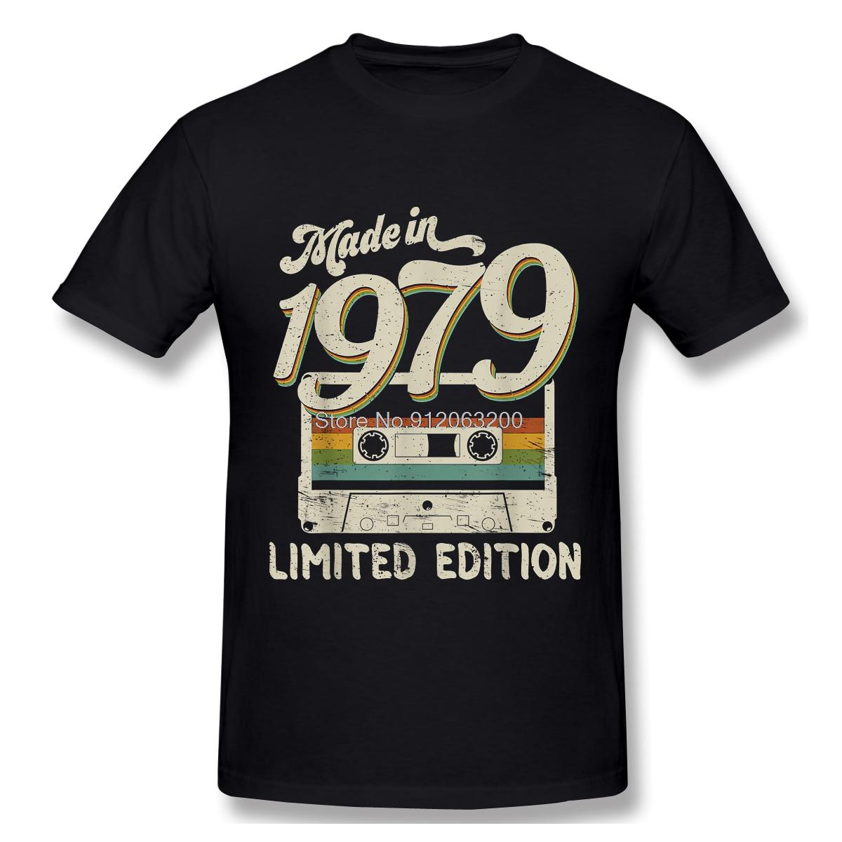 Made in 1979 Retro Cassette Limited Edition T-shirt L