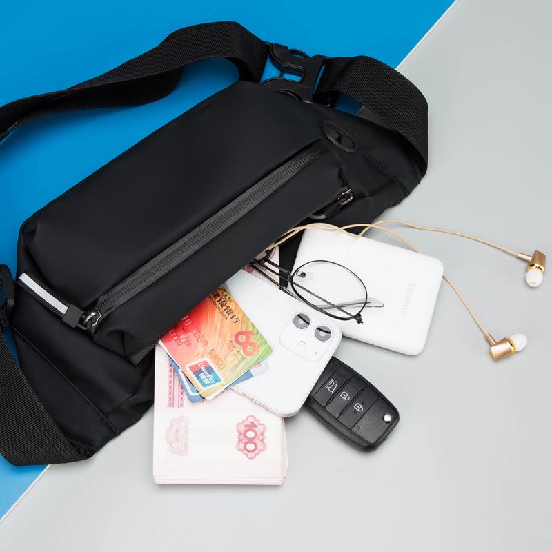 Men's Trendy Waterproof Chest Bag - Outdoor Sports Casual Crossbody Backpack