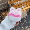 Plush Pink Color Matching Cat for Apple AirPods Pro3 Generation Earphone Case Airpods4/3/2