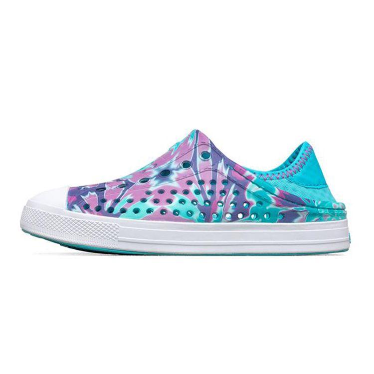 Skechers Kids  Guzman Steps Легкие Удобные Сандалии-Слипоны Детские Сандалии Зеленый Фиолетовый 308004L-TQMT 28.5