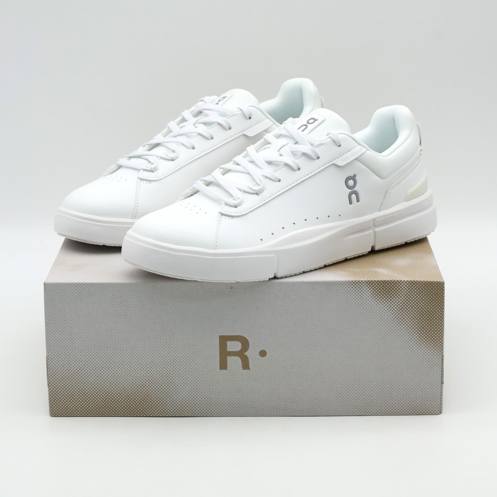 3MF30641200 On THE ROGER Advantage White White (Men s) 10