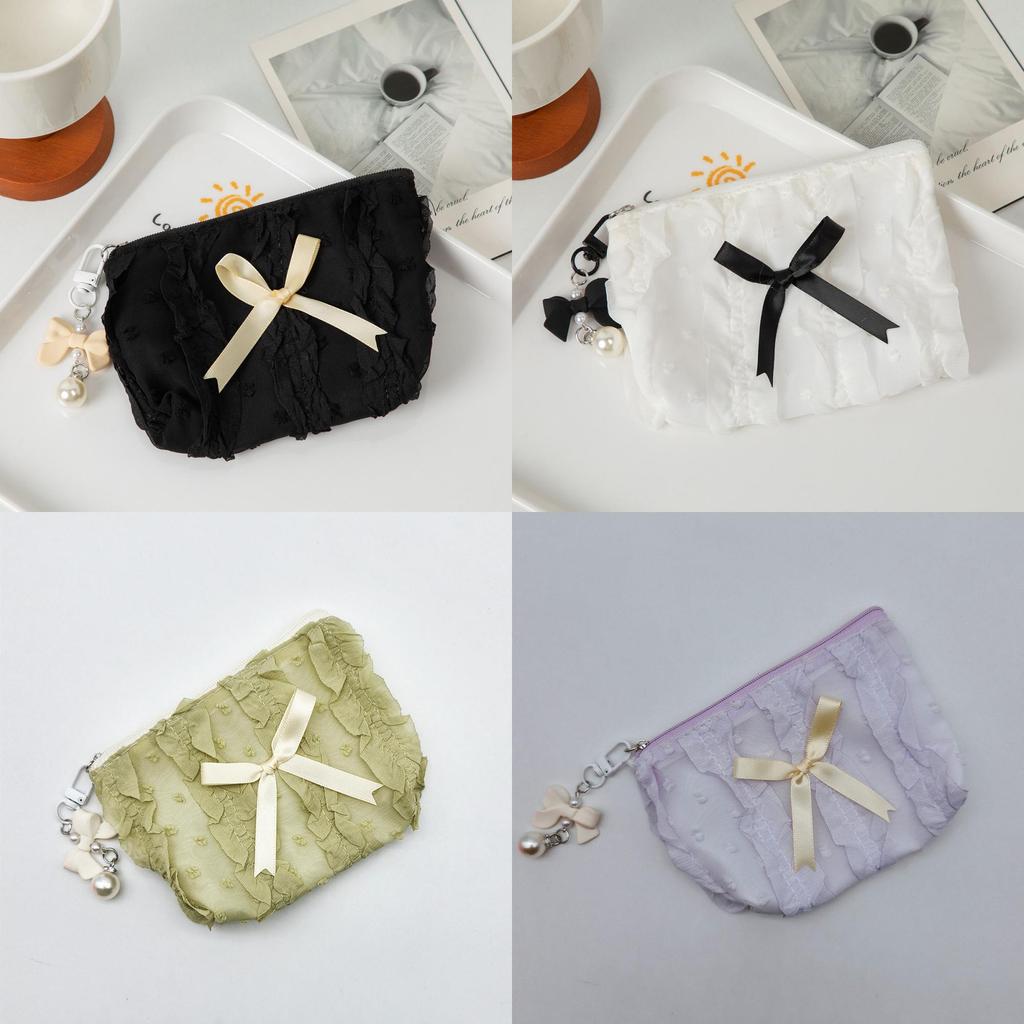 Cute Korean Style Cosmetic Organizer With Breathable Design For Women And Men