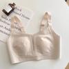 Large size underwear, women's big breasts are small, gather and close the secondary breasts, anti-sagging full cup adjustment bra, summer