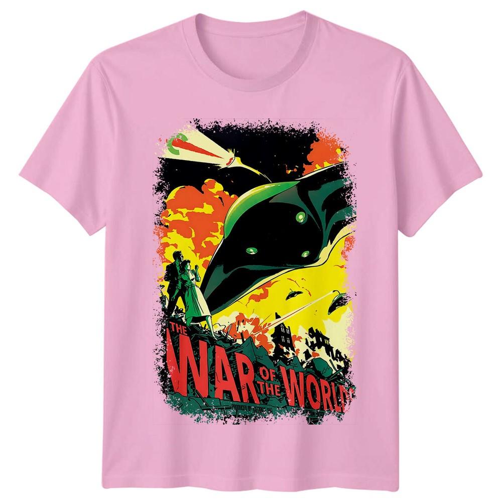 The War Of The Worlds 1953 Movie Poster Inspired Tshirt Retro Tee Unisex