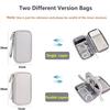 Data Cable Storage Bag Waterproof Portable Carry Case Layers Storage Bag Travel Organizer Bag for Cable Cord USB Charger