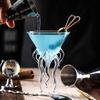 Uniek Wijnglas met Steel Octopusvormig Cocktailglas voor Wijn Multifunctioneel Sap Creatieve Highball Beker Feest Huisbar Accessoires