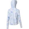 Anta Gradient Zipper Hoodie Versatile Comfortable UV Protection Cool Sun Protection Women Outerwear Light-Twilight-Blue Printed 162527705-6