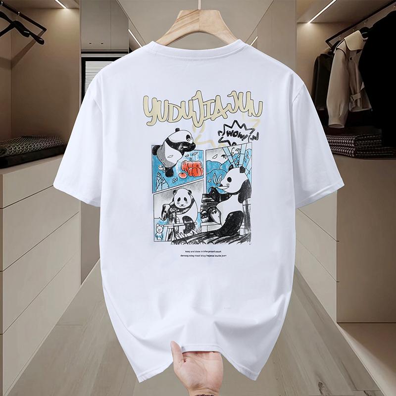 4XL-11XL Übergröße Tops Sommer Oversize T-Shirts Herren Kurzarm T-Shirt Mode Vintage Kleidung