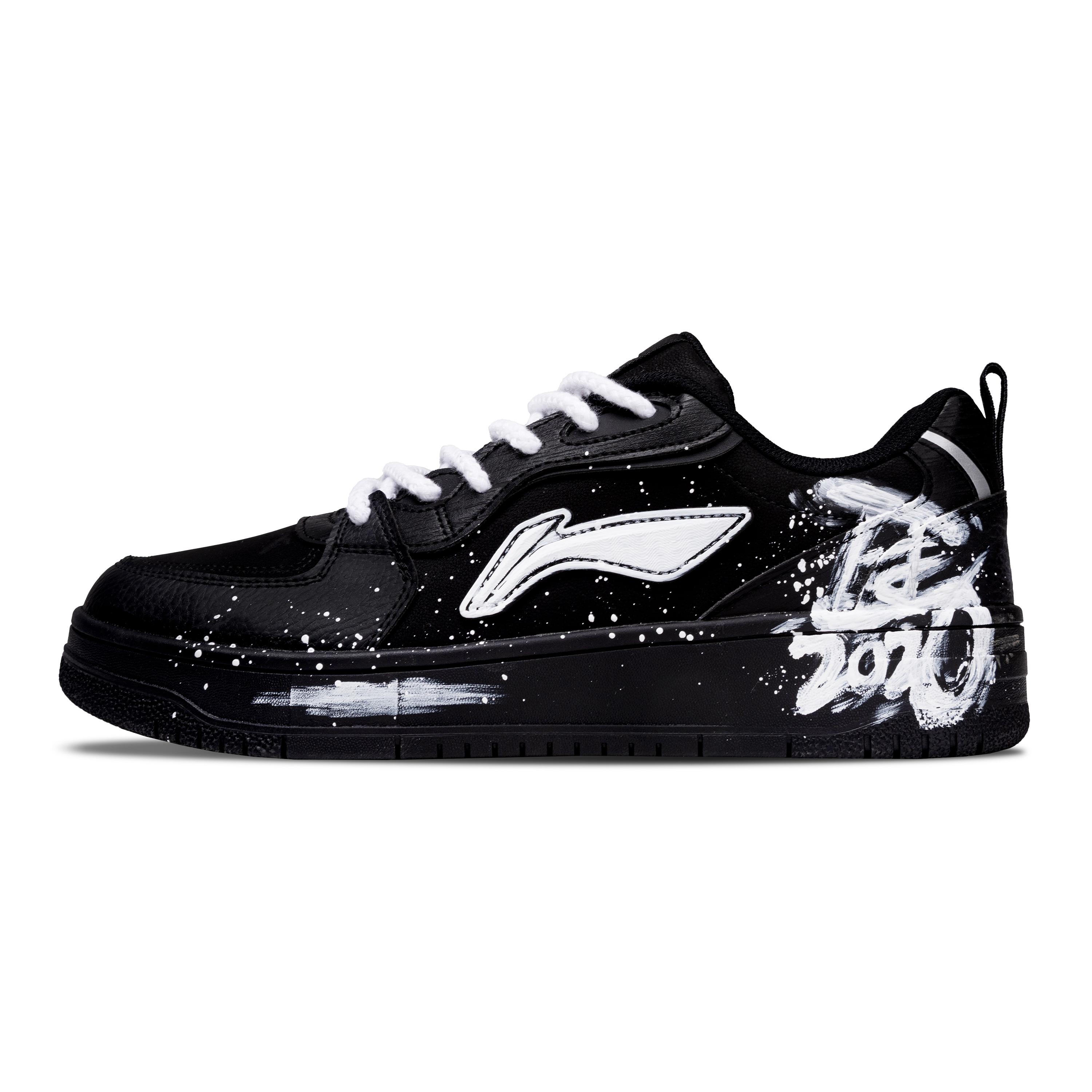 Мужские скейтерские кроссовки Li Ning Tianji с мягкой амортизацией, износостойкие, низкие AGCV341-5(Команда211-) 41.5