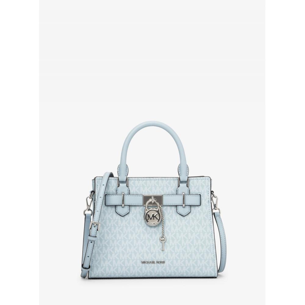 

СУМКА MICHAEL KORS HAMILTON МАЛЕНЬКАЯ MK SIGNATURE 35T4SHMS1B1162 VISTA СИНЯЯ