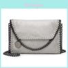 Chic Fashion Women Message Zipper Portable Chains Casual Style Soft Handbags