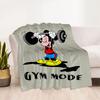Mickey Mouse Castle Fantasy Blanket Soft & Cozy Perfect for Bed Sofa Seaside All-Season Use Digital Print Ideal Gift for Friends Family Couples Picnic