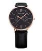 BERING Black Calf Leather Black Stainless with Two Mesh Rose Gold Sapphire Officially Pair Pair Model (Bering) Men's & Women's (Unisex) Watch, &