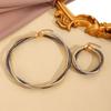 Alloy Multi Layer Bangle Gold Color Snake Bone Thick Chain Bracelet Snake Chain Bracelet