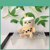 Milk Simulated Tea Plush Toy Backpack Pendant Keychain Kids Doll Gift Birthday