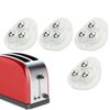 Kitchen Appliance Caster 4/8pcs Load Capacity Sticky Furniture Casters Wheels Household Wear Resistant Small Appliance Sliders