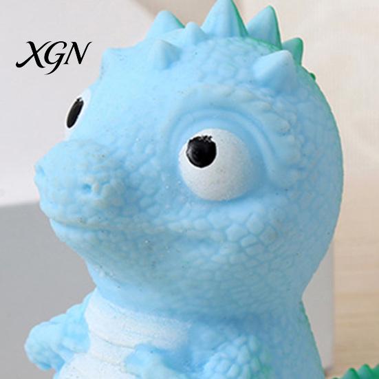 Quick Rebound Stress Ball Mini Dinosaur Squeeze Toy Anxiety Relief Cartoon Dino Decompression Stretchy Shape Sensory