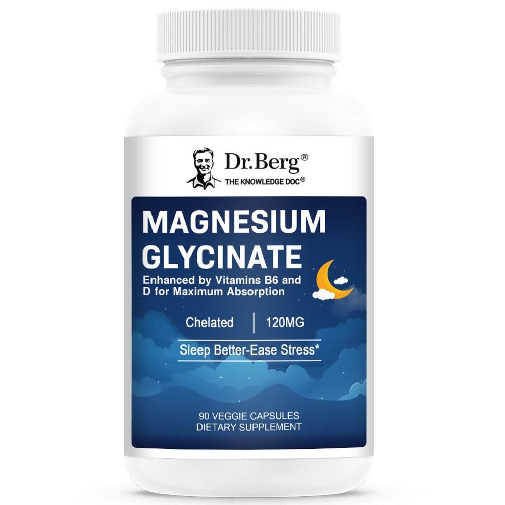 Dr. Bug Magnesium Glycine Highly Absorbable Chelated Premium Magnesium for Gut Health Promotes Deep Sleep, Muscle | 2 pcs 90 Tablets