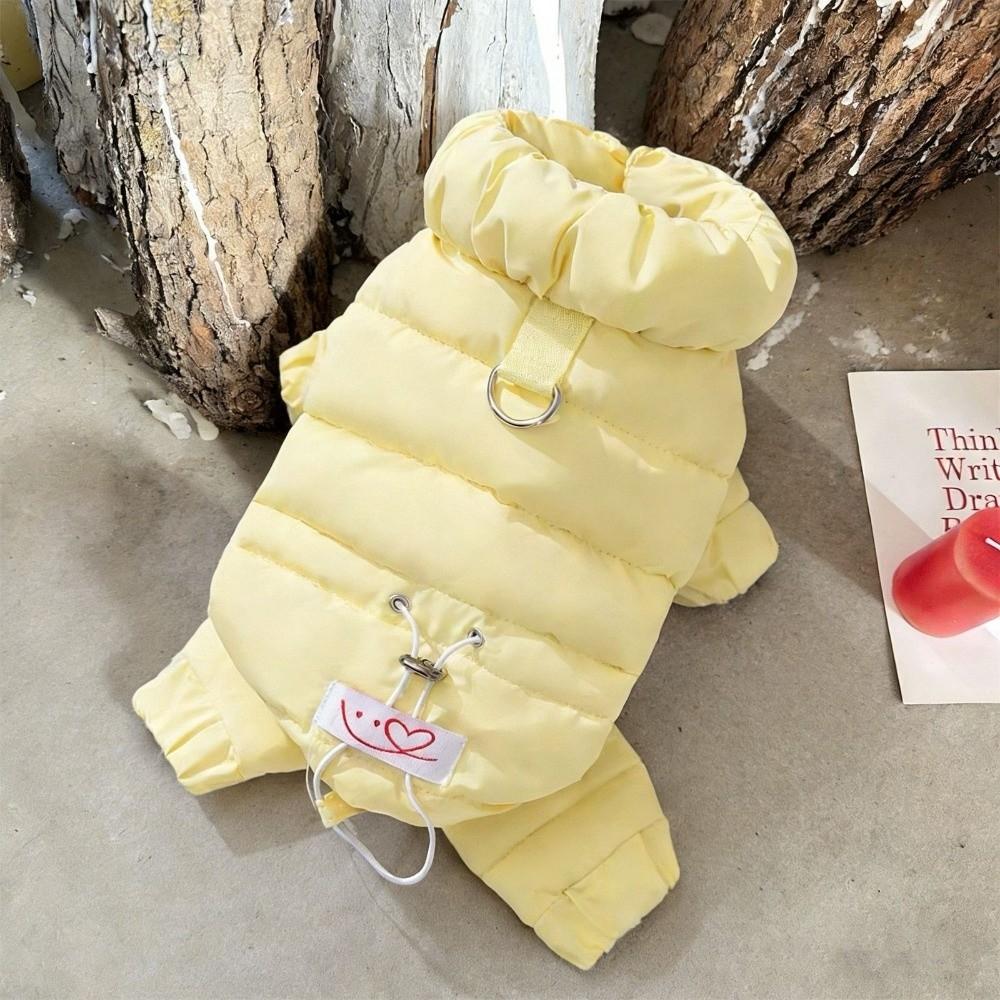 Four Legs Design Dog Jacket Padded Cotton Puppy Down Jacket Padded Dog Clothes Winter Season