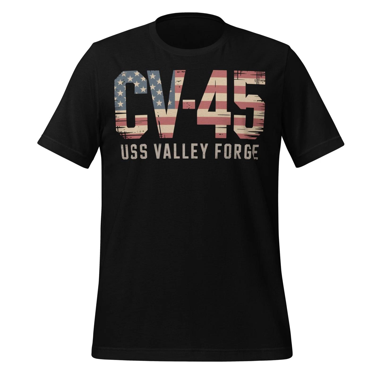USS Valley Forge CV-45 Aircraft Carrier Valley Forge Shirt S