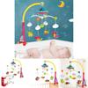 Interactive Baby Crib Mobile Hanging Toy Rotating Soothing And Developmental