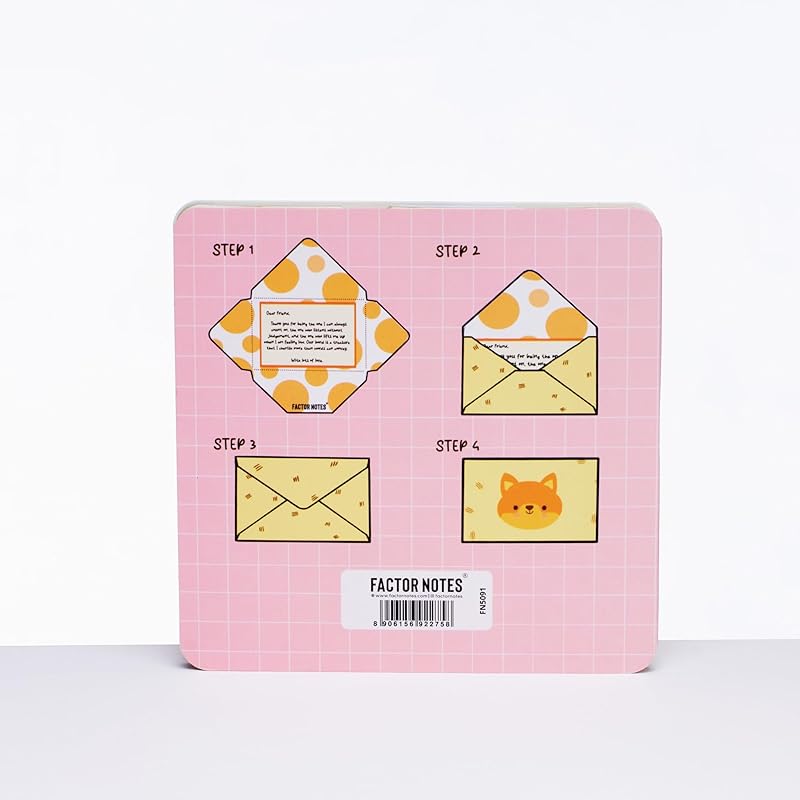 Factor Notes Tear-Off Letters & Envelopes Booklet: Letters With Love