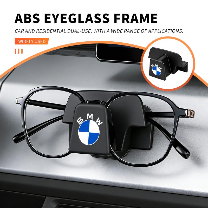SCKS3 Car Sunglasses Holder ABS Glasses Case Clip Sun Visor Storage Box For BMW M Performance E36 E46 E60 E90 E91 E92 E93 F30 F20