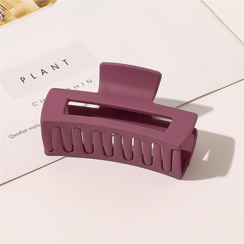 2 piezas/lote Pinzas de Plástico Minimalistas para Coleta de Mujer Accesorios de Peinado para Chicas