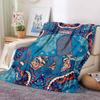 Mandala Elephant Blanket Flannel Breathable Super Warm Throw Blankets for Bedding Travel Bedroom Soft Throws Home Decor