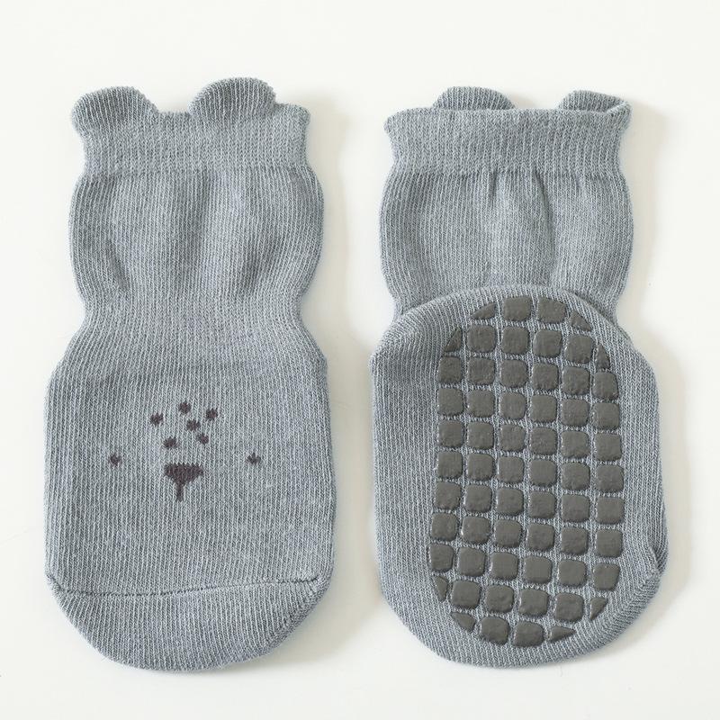 2025 Breathable Anti-Slip Cotton Baby Socks for Toddlers - Indoor & Trampoline Use, Autumn/Winter