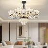 2025 Nordic Luxury Crystal Chandelier for Living Room and Restaurant