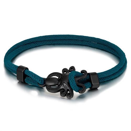 Colored Milan Rope Adjustable Hand Rope Black Octopus Multilayer Bracelet Beach Wind Vacation Wind